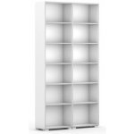 B2B Partner Silver Line bílá 2 sloupce 2230x1200x400 mm – Zbozi.Blesk.cz