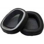 eses náušníky pro sluchátka Logitech G433 G230 GPro černé kožené – Zboží Živě