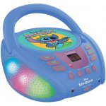 Svítící Bluetooth CD přehrávač Disney Stitch – Zbozi.Blesk.cz