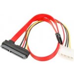 PremiumCord redukce napájení SATA + 0,5 m datový kabel SATA (KFSA-4) – Hledejceny.cz