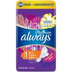 Always Platinum Normal Velikost 1 hygienické vložky s křidélky 30 ks – Zboží Mobilmania