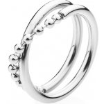 Franco Bene Perličkově zapletený prsten stříbrný 2224 – Zboží Dáma