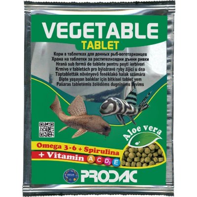 Prodac Vegetable Tablet 12 g – Zbozi.Blesk.cz