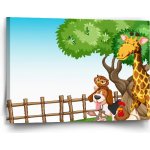 Sablio Obraz Zvířátka 2 - 120x80 cm – Hledejceny.cz