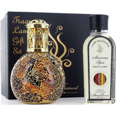 Ashleigh & Burwood Velká katalytické lampa EGYPTIAN SUNSET s vonnou esencí MOROCCAN SPICE 250 ml - dárkové balení