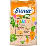Sunar BIO Party mix hráškové a mrkvové křupky 45 g – Zboží Dáma