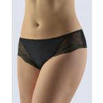Gina kalhotky francouzské šité bokové s krajkou jednobarevné La Femme 2 14139P černá – Zboží Mobilmania
