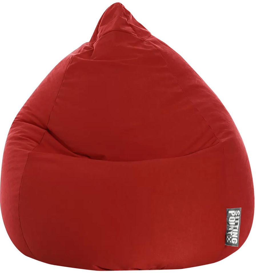 Beanbag sedací vak Easy XL 70 x 110 cm červený