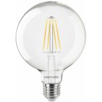 Century LED FILAMENT GLOBE 95mm ČIRÁ 8W E27 2700K 1055Lm 360d 95x140mm IP20 CEN ING95-082727 – Hledejceny.cz