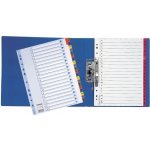 Roztřiďovač kartonový Mylar A-Z barevný – Zboží Živě