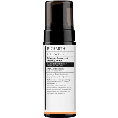 Bioearth stylingová pěna pro kudrnaté a vlnité vlasy 150 ml – Zboží Dáma