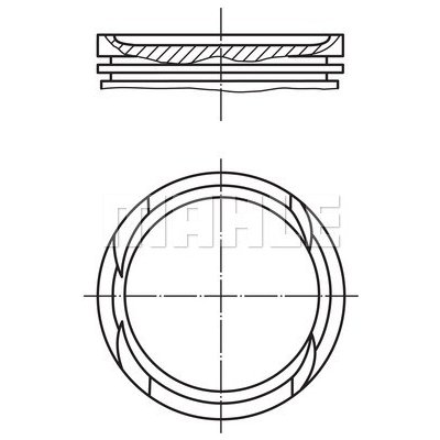 Píst MAHLE ORIGINAL 011 PI 00112 002 (011PI00112002) – Sleviste.cz