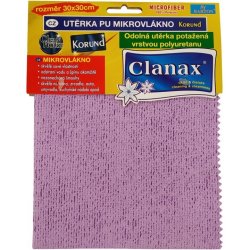 Clanax Korund utěrka PU mikrovlákno 30 x 30 cm 1 ks