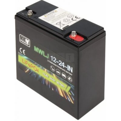 MW Power LIFEPO4 12,8 V/24 Ah MWLJ – Zboží Živě