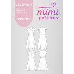 Dámský střih na šaty Vivienne 2v1 | MIMI patterns - Česky – Hledejceny.cz