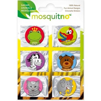 MosquitNo samolepky Citronella Stickers Safari Animals 1