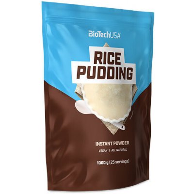 BioTech USA Rice Pudding čokoláda 1000 g – Hledejceny.cz