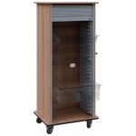 DEXTER 27 TRANSPARENT vozík boxový, roletový, 1780x780x620 mm, dub bardolino – Hledejceny.cz