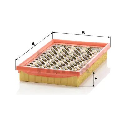 MANN FILTER Vzduchový filtr C 2552/2 – Hledejceny.cz