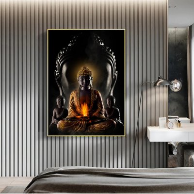 Moderní Buddha tisk na plátně – Sleviste.cz