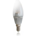 Tesla LED žárovka svíčka CANDLE E14 4W,230V,300lm,300° 2300K Teplá bílá čirá – Zbozi.Blesk.cz