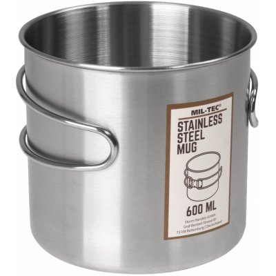 MIL-TEC Hrnek STAINLESS STEEL 600ml – Zboží Dáma