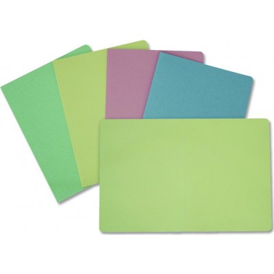 Papírové desky Ekonomik 250 bez klop žluté – Zboží Živě