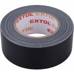Extol Premium Páska lepicí textilní univerzální 50mm x 50 m x 0,18 mm černá – Hledejceny.cz