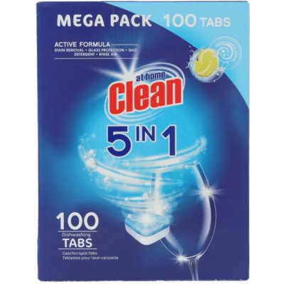At Home Clean tablety do myčky 5in1 100 ks – Zboží Mobilmania
