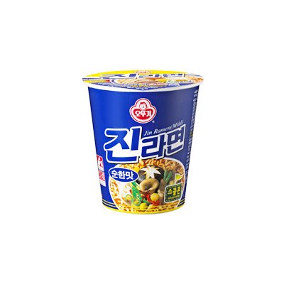 Ottogi polévka Jin Ramen Mild cup 65g – Sleviste.cz