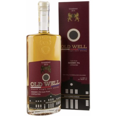Svach's Old Well Whisky Sherry 46,3% 0,5 l (karton) – Zbozi.Blesk.cz