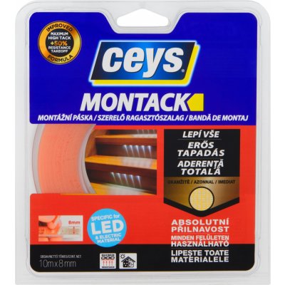 Ceys Montack Lepicí páska pro LED 10 m x 8 mm 8411519772180