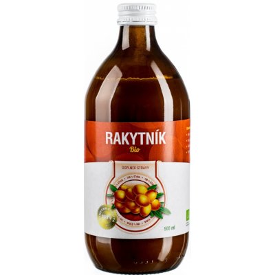 Sonnenmacht Rakytník, 100% šťáva, 0,5 l – Zbozi.Blesk.cz