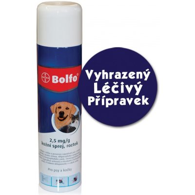 Bolfo Antiparazitika sprej 250 ml – Hledejceny.cz