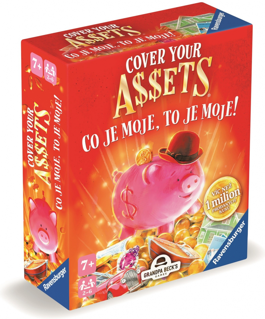 Ravensburger Cover Your Assets: Co je moje, to je moje!