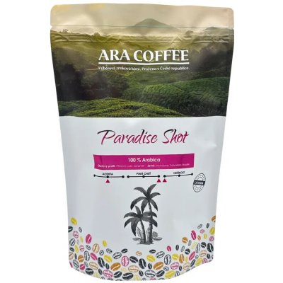 ARA Coffee Paradise Shot zrnková 0,8 kg – Hledejceny.cz