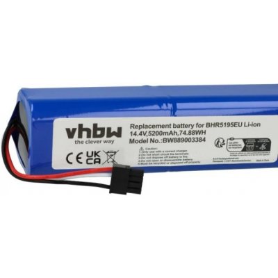 VHBW Xiaomi Mi Robot Vacuum Mop 2 Ultra 5200 mAh – Zboží Mobilmania