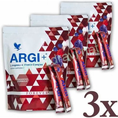 Forever Argi+ 3 balení 90 sáčků – Hledejceny.cz