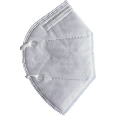 Max respirátor FFP2 EN149 univerzální bílý 1 ks – Zboží Dáma