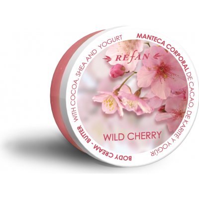 Refan divoká třešeň tělové krémové máslo 200 ml – Sleviste.cz