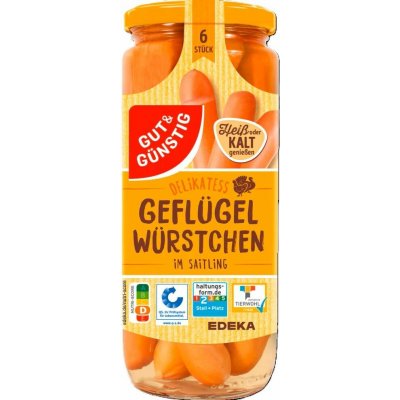 G & G Delikátní šunkové párky 380 g – Hledejceny.cz
