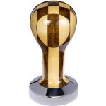 Buna Café Tamper šachovnice, lak, nerez lesk, plochý 49 mm – Hledejceny.cz