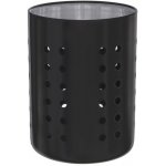 Stojan na příbory nerez BLACK pr. 9,3 cm – Zboží Dáma