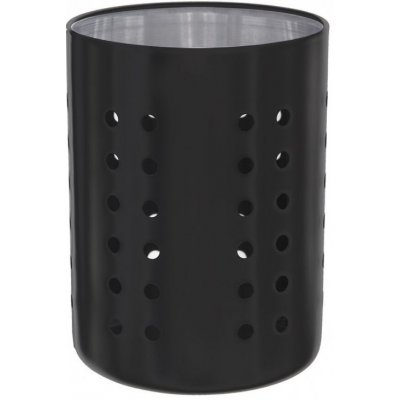 Stojan na příbory nerez BLACK pr. 9,3 cm – Zboží Dáma