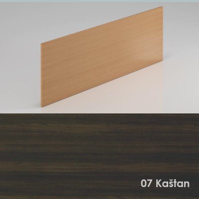 Nábytek Designový cz PD14 07 Dělící panel Komfort 140 x 49 cm kaštan/šedá – Zboží Dáma