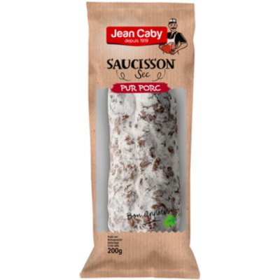 Jean Caby Le Saucisson Sec Pur Porc 200 g – Hledejceny.cz