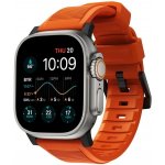 Nomad Rugged Strap Orange/Black Apple Watch 42/44/45/Ultra 49mm NM01217985 – Zboží Mobilmania