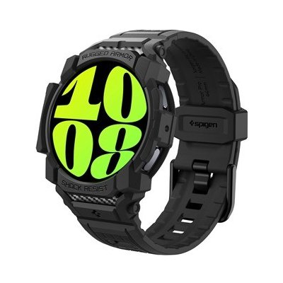 Spigen Rugged Armor Pro, matte black - Samsung Galaxy Watch7 40mm ACS08336 – Zboží Živě