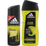 Adidas Pure Game deospray 150 ml + sprchový gel 250 ml dárková sada – Hledejceny.cz