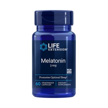 Life Extension Melatonin 60 kapsle, 3 mg